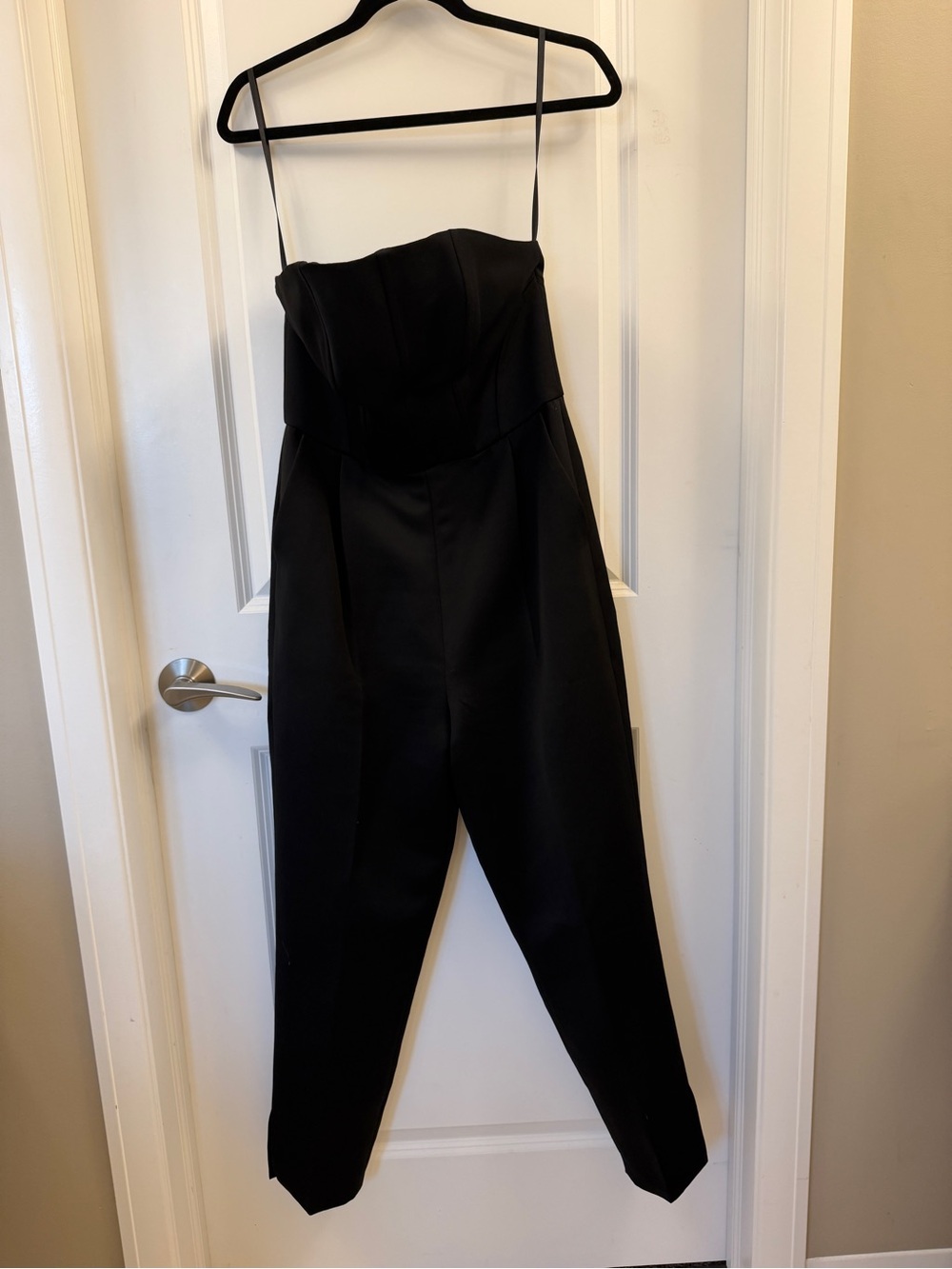 Ted Baker Strapless Black Jumpsuit - Ted size 2 (US 6-8)